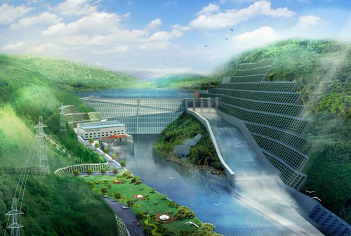 赣县老挝南塔河1号水电站项目